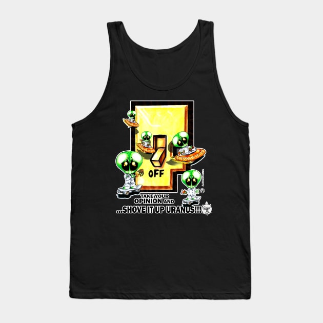 OUTTA THIS WORLD!!! - F-OFF EDIT Tank Top by DHARRIS68